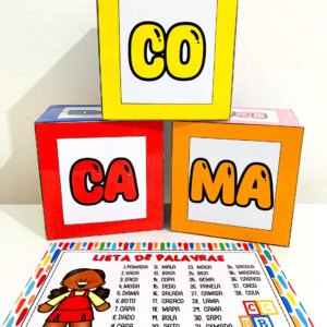 Kit Dado das Sílabas